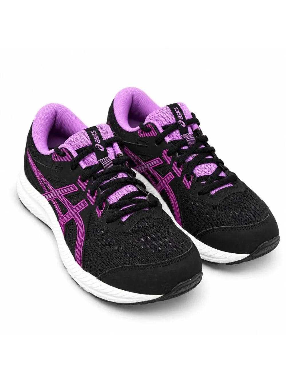 ASICS GEL Contend 8 Supportive Women's Running Shoes Size 10 Black Orchid